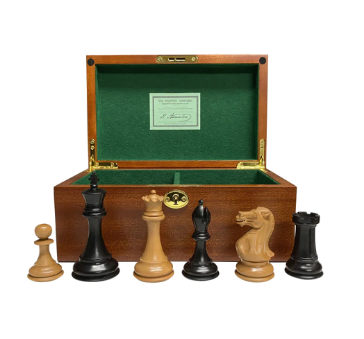 1849 Antique Staunton Collectors Series Chess Men & Box -  CHESSMAZE STORE UK